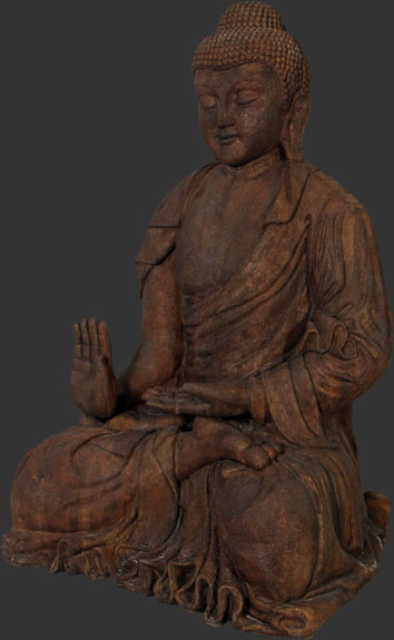 Giant Buddha-Rustic